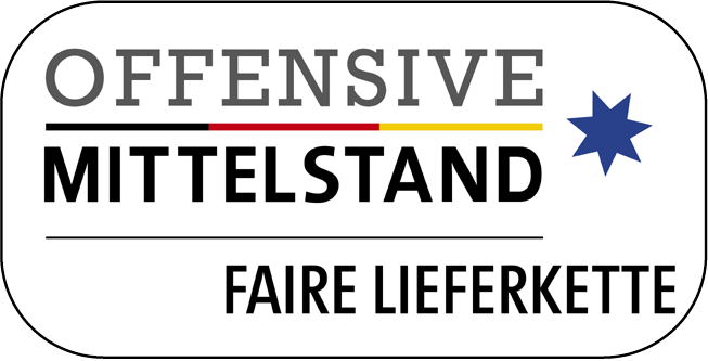 „OM-Zeichen Faire Lieferkette“-Logo